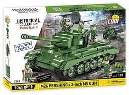 Конструктор COBI танк M26 Pershing 3inch M5 Gun 2563