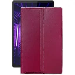 Чехол StatusCASE из экокожи для планшета Lenovo M10 Plus TB-X606F Бордовый