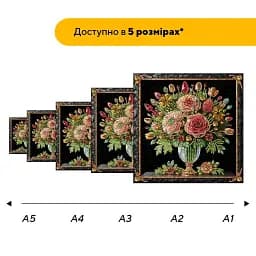 Пазл дерев'яний Історія Півонії, А3, 200 елементів, Картонна коробка - мініатюра 2