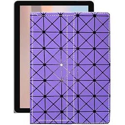 Чехол StatusCASE из экокожи для планшета Microsoft Surface Go 2 Фиолетовый ромб