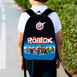 Рюкзак детский роблокс "Roblox" 34х27см, городской ранец для мальчика с принтом (00376)