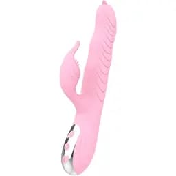 Вибратор-кролик Boss Series Arlene 23 см светло-розовый