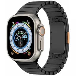 Ремешок Steel для Apple Watch 42(ser.1-3)/44/45/46/49mm (140-190mm) Black