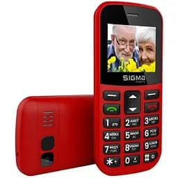 Мобільний телефон Sigma Comfort 50 CF115 Easy Red UA UCRF