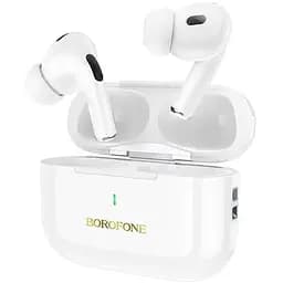 Навушники з шумопоглинанням Borofone BW59 Plus ANC noise reduction бездротові білі - мініатюра 7