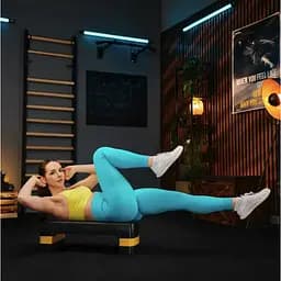 Степ платформа Trex Sport TX-030AS 3 рівнева чорно-жовта - мініатюра 4