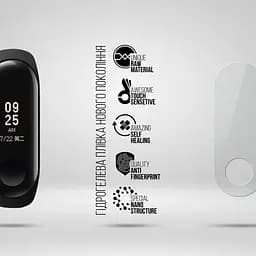 Гідрогелева плівка на годинники ArmorStandart Xiaomi Mi Band 2 захисна плівка для смарт годинників прозора (ARM57758) - мініатюра 2