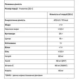 Ізотонік Amix Performance Rock´s Gel with caffeine зелене яблуко 32 г - мініатюра 3