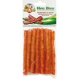 Лакомство для собак Croci King Bone Bacon крученый стик 10 см 200 г (20 шт. х 10 г)