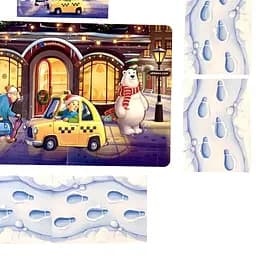 Дитяча настільна гра "Хто був на вулиці?" Ubumblebees (ПСД294) PSD294 дерев'яна