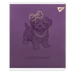 Зошит для записів А5 Yes Luxure doggy 24 аркуша в клітинку (767539)