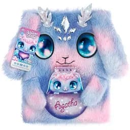 Великий пухнастий блокнот Nebulous Stars 2 в 1 "Агата" 12523 мініблокнот на спіралі