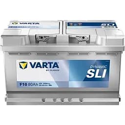 Автомобільний акумулятор Varta Blue Dynamic/SLI 80Ah Ев -/+ 740EN F16