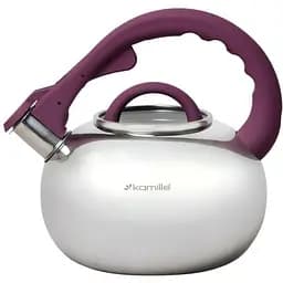 Чайник Kamille 2.8 л зі свистком 0687A (KM-0687A-PU)