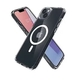 Чехол Spigen Ultra Hybrid Mag Safe для iPhone 14 Plus White (ACS04902) + защитное стекло - мініатюра 6