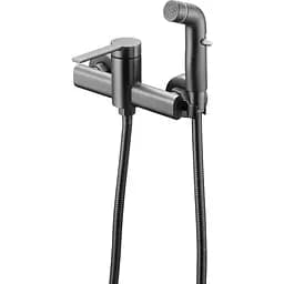 Змішувач для гігієнічного душу зовнішнього монтажу Mixxus Lord 024 graphite MI7136, Графит