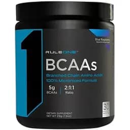 Аминокислота Rule 1 BCAA 30 порций Ежевика 216 грамм