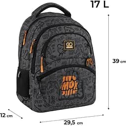 Рюкзак GoPack Education 175M-5 No More Rules (GO25-175M-5) - мініатюра 3