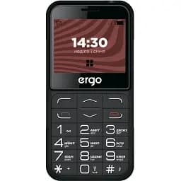 Мобільний телефон ERGO R231 Dual Sim (чорний)