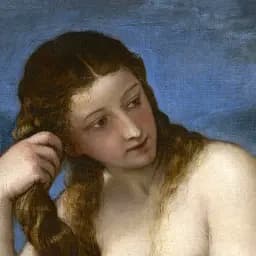 Інтер'єрна картина Венера, що піднімається з моря. Тіціан, Titian, Venus Rising from the Sea, інтер'єрний декор, 60×45 см (id6977) - мініатюра 5