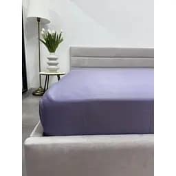 Простирадло на резинці Ecotton Nid Purple Полісатин 200х160 см (24570) - мініатюра 2