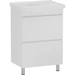 Тумба універсальна RJ Fortuna-XO із умивальником Cersania K11-0167 60 см Білий RJFU019-4160WHSET(RJFU019-4160WH + K11-0167) Білий