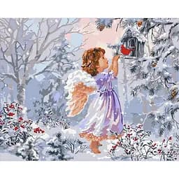 Картина по номерам Santi Маленький ангел 40х50 см