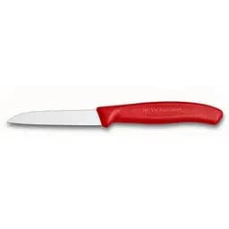 Кухонный нож Victorinox SwissClassic для чистки 8см, красный (6.7401)