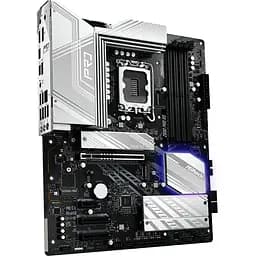 Материнська плата AsRock Z890 PRO RS (1851/Z890, 4xDDR5, PCIex16, HDMI/DP/TB4, 4xSATA, 4xM.2, 2.5Glan, 7.1c, ATX) - мініатюра 2