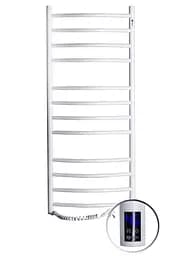 Електрична рушникосушарка Navin Камелія 480x1200 Sensor ліва з таймером 12-007133-4812, Білий, Ліве, Електронний