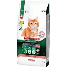 Сухий корм для стерилізованих котів Morando Tradizioni Sterilized з лососем 13.5 кг (9 шт. х 1.5 кг)