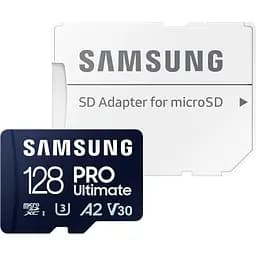 Карта памяти MICRO SDXC 128GB W/ADAPT. MB-MY128SA/WW SAMSUNG