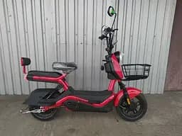 Електроскутер Двомісний Crosser CR1 (800W, 60V, 24ah графенові АБК) Червоний