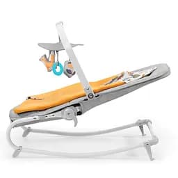 Шезлонг-качалка Kinderkraft Felio 2 Forest Yellow (5902533921102) - мініатюра 2