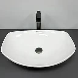 Умивальник VBI Ostuni white накладний VBI-012601, Білий - мініатюра 3