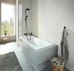 Душова система з термостатом для ванни Grohe Quickfix Vitalio Start 250 269882431, Чорний матовий - мініатюра 5