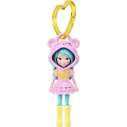 Мінілялька-брелок Polly Pocket у худі в асортименті (JMN38) - мініатюра 3