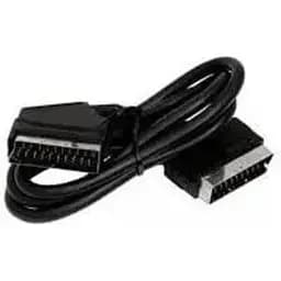 Шнур шт.скарт-шт.скарт 21 pin метал gold 5 м