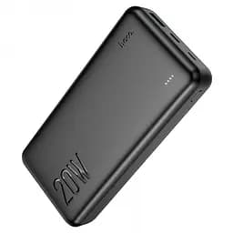 Повербанк на 20000 чорний зовнішній акумулятор Power bank HOCO J87A Tacker PD20W+QC3.0 20000mAh