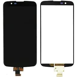 Дисплей LG K410TV K10 TV /K430TV чорний, з мікросхемою, PRC