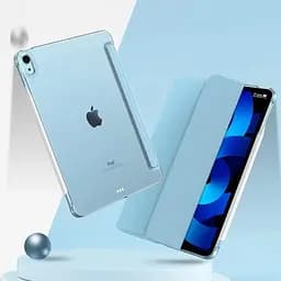 Чохол-книжка BeCover Tri Fold Hard для Apple iPad Air 4 10.9 2020/2021 Light Blue (709658) - мініатюра 3