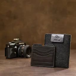 Шкіряний картхолдер Grande Pelle 11502 чорний - мініатюра 8