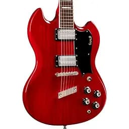 Електрогітара GUILD Polara Deluxe Cherry Red [131469] - мініатюра 5
