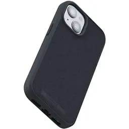 Чохол-накладка Njord Suede MagSafe Case Black для iPhone 15 Plus (NA52SU00) - мініатюра 6
