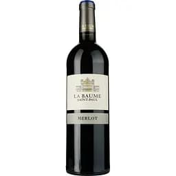 Вино Domaine De La Baume Saint Paul Merlot IGP Pays d'Oc червоне сухе 0.75 л