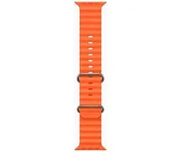Смарт-годинник Smart Watch HK10 Ultra 3 49 мм з AMOLED Full HD екраном і з 2 додатковими ремінцями в комплекті Помаранчевий - мініатюра 4