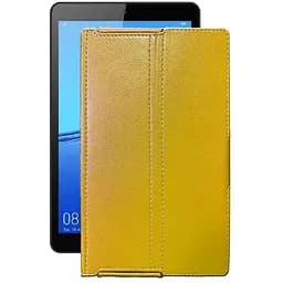 Чехол StatusCASE из экокожи для планшета Huawei MediaPad M5 Lite 8 Желтый