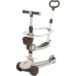 Детский самокат JR3-133-BRN 5 в 1 коричневый