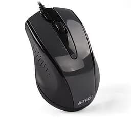 Миша A4Tech N-500F USB Glossy Grey (N-500F-1 (Glossy Grey)) - мініатюра 2