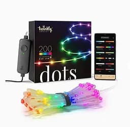 Twinkly Гірлянда Smart LED Twinkly Dots Lights RGB 200 IP44 10м кабель прозорий
